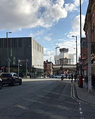 Owen street seen from deansgate