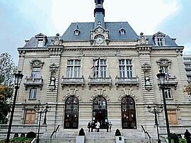 The town hall of Colombes