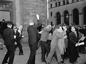 RCMP 1938 sitdowner strike