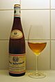 Riesling Kabinett 1975 in glass