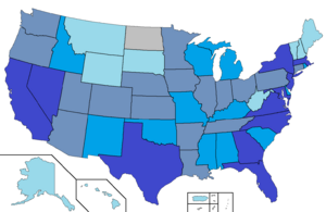 Salvadorans by US State map.png