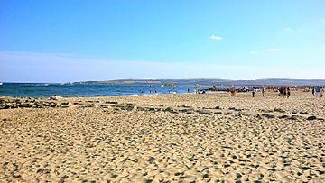 Sandbanks beach