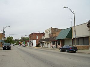 Business district in Seneca