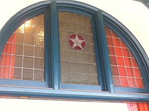 White star hotel window