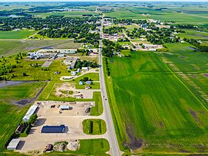 US-169 runs through town