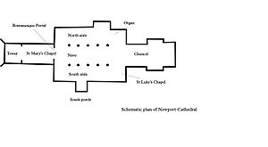 A Plan of Newport Cathedral