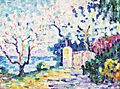 Almond Flows Paul Signac