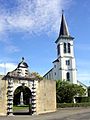 Aramits église et porte