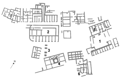 Chellah Roman ruins plan edit4