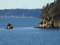 Chuckanut Island and Lion Rock