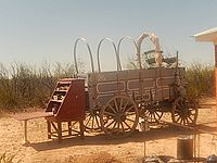 Chuckwagon in Girvin, TX SCN1077