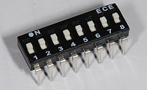 DIP switch 01 Pengo