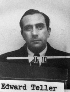 Edward Teller ID badge