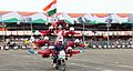 Flag hoisting ceremony of Independence day in Bhuj