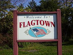 Welcome sign