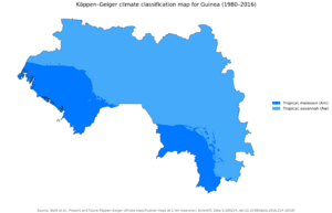 Koppen-Geiger Map GIN present