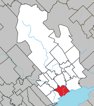 Location within Maskinongé RCM.