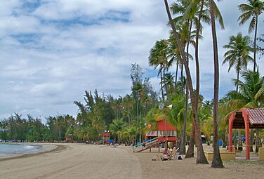 Luquillo Beach in Puerto Rico