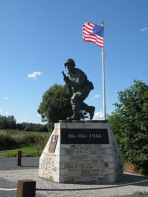 Mémorial Richard Winters a Utah Beach 001