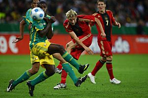 Simon Rolfes during friendly match Germany-South Africa on September 5, 2009