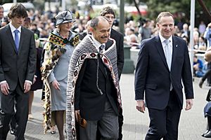 Sir Jerry Mateparae and John Key