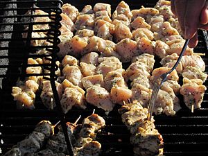 Spiedies on Grill