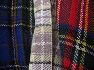 Three tartans