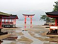 Torii low tide