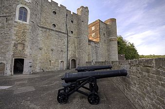 Upnor Castle water bastion