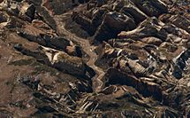 Virgin River Zion National Park Utah 21Mar2018 SkySat