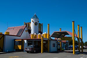 Whakatane airport terminal, Bay of Plenty, New Zealand, 2 April 2008