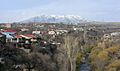 Aragats from Ashtarak