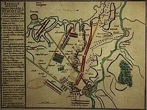 Battle of Roucoux plan