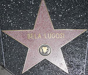 Bela Lugosi star on HWF