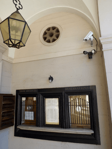 Box office of Wilshire Ebell Theater, Los Angeles, 2015