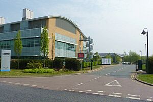 Cambridge Science Park rear entrance