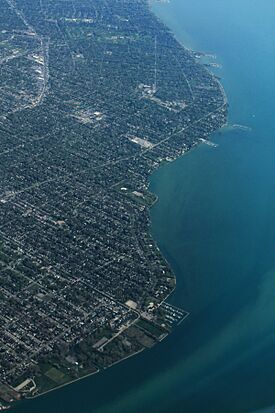 Aerial image of Grosse Pointe