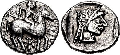 MACEDON, Potidaia. Circa 525-500 BC