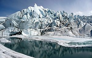 Matanuska Glacier mouth