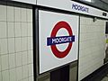 Moorgate Northern roundel