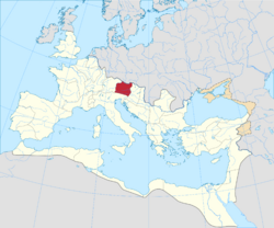 Location of Noricum