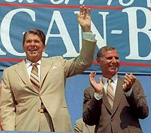 Ronald Reagan and George Deukmejian