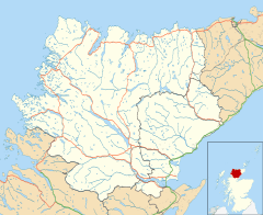 Syre is located in Sutherland