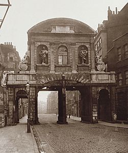 Temple Bar, London, 1878