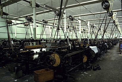 Weaving shed, Queen Street Mill - geograph.org.uk - 680867