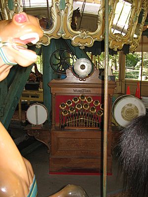 Wurlitzer 125 band organ (1924), Pullen Park Carousel