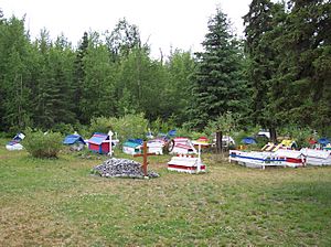 Eklutna Spirit Houses