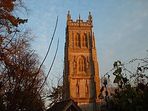 Huish Tower at Dawn