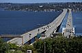 Interstate 90 floating bridges after Blue Angels performance - 01