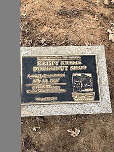 Krispy Kreme Plaque, Winston-Salem